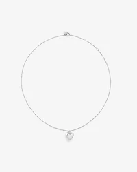 Diamond Accent Heart locket in Sterling Silver