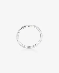 Alliance en or blanc 18 K à diamants totalisant 0,28 ct Sir Michael Hill Designer