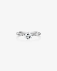 Bague de fiançailles Sir Michael Hill Designer en or blanc 18 K avec diamants totalisant 0,70 ct