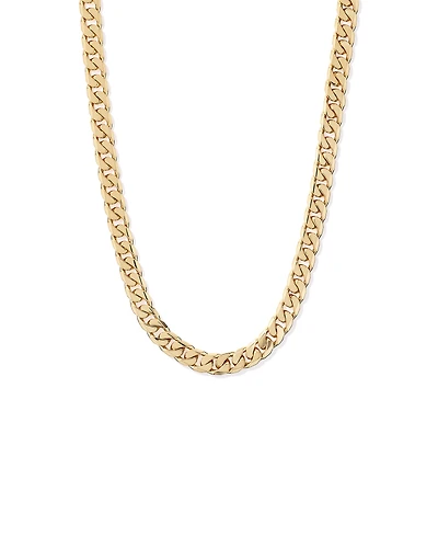 50cm (20") 11mm gourmette chaîne en 18ct Vermeil