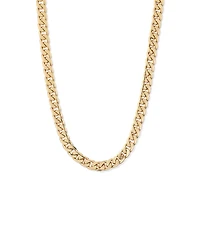 50cm (20") 11mm gourmette chaîne en 18ct Vermeil