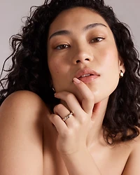 1.50 Carat TW Bezel Set Emerald and Oval Cut Lab-Grown Diamond Wedding Band in 14kt Yellow Gold