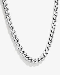 9.3mm Curb Chain in Sterling Silver