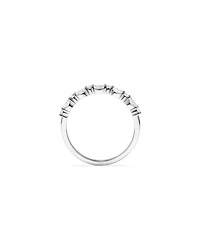 0.44 Carat TW Diamond Wedding Ring in 14kt White Gold