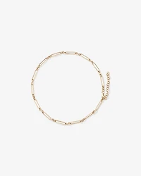 5.00mm Wide Paperclip 3 and 1 Chain in 10kt Yellow Gold