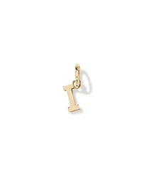 Letter I Initial Pendant in 10kt Yellow Gold