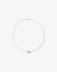 55cm (22") Cultured Freshwater Pearl Open Chain Necklace in 10kt Yellow Gold