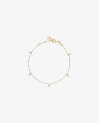 Micro Cultured Freshwater Pearl Bracelet in 10kt Gold