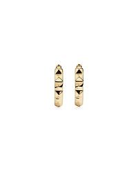 Signature Connect Huggie Earrings 10kt Yellow Gold