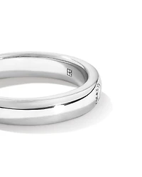 Carat TW Round Brilliant Diamond Duo Wedding Band 18kt White Gold