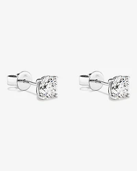 1.00 Carat TW Canadian Diamond Solitaire Stud Earrings in 18kt White Gold