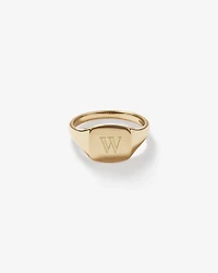 Square Signet Ring in 10kt Yellow Gold