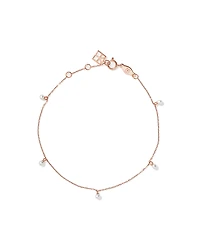 Micro Cultured Freshwater Pearl Bracelet in 10kt in Rose Gold