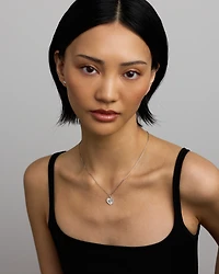 21 Sunray Heart Pendant with Cubic Zirconia in Sterling Silver21 Sunray Heart Pendant with Cubic Zirconia in Sterling Silver