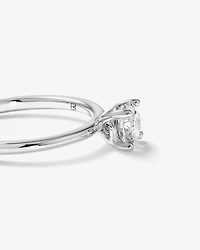 Carat TW Round Brilliant Solitaire Ring in 18kt White Gold