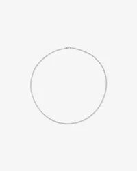 60cm (20") 2.95mm Width Semi Solid Diamond Cut Curb Chain in 10kt Gold