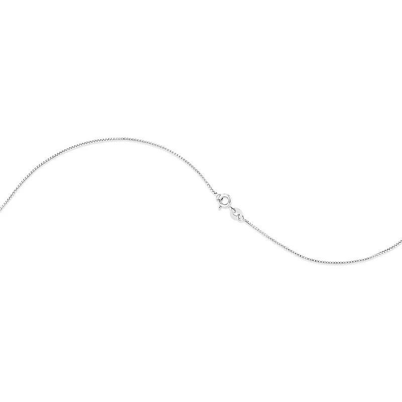 Heart Pendant with Diamond in Sterling Silver