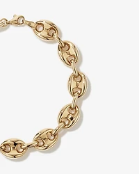 Bracelet Puff Anchor en Vermeil or 18 carats