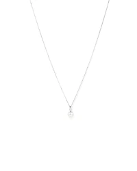 Pendant with Cultured Freshwater Pearl in Sterling Silver