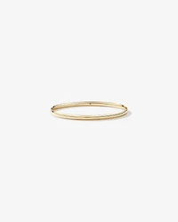 Classic Oval Bangle in 10kt Yellow Gold