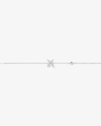 0.50 Carat TW Floret Laboratory-Grown Diamond Bracelet in 10kt White Gold