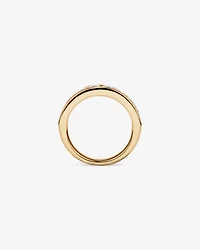 1.50 Carat TW Channel Set Round Brilliant Lab-Grown Diamond Wedding Ring in 14kt Yellow Gold
