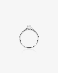 Engagement Ring with 0.50 Carat TW Diamonds in 14kt White Gold