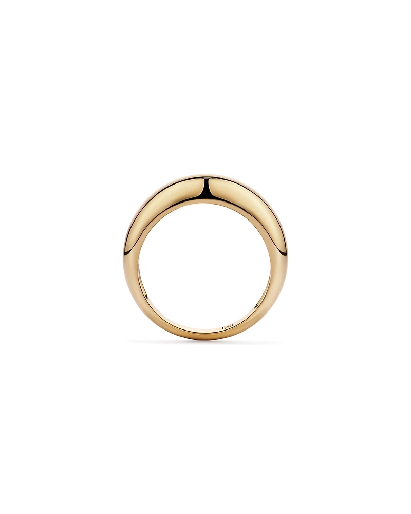 Dome Ring 18kt Vermeil