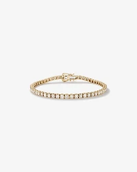 4.92 Carat TW Diamond Tennis Bracelet in 10kt Yellow Gold
