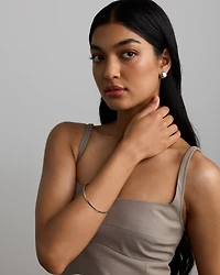 Jonc rond solide 65 mm (2,56") largeur 3 mm en argent sterling