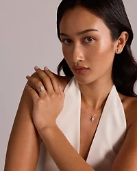 Bague solitaire en or jaune 18 carats avec diamant taille poire de 3,10 carats, cultivé en laboratoire