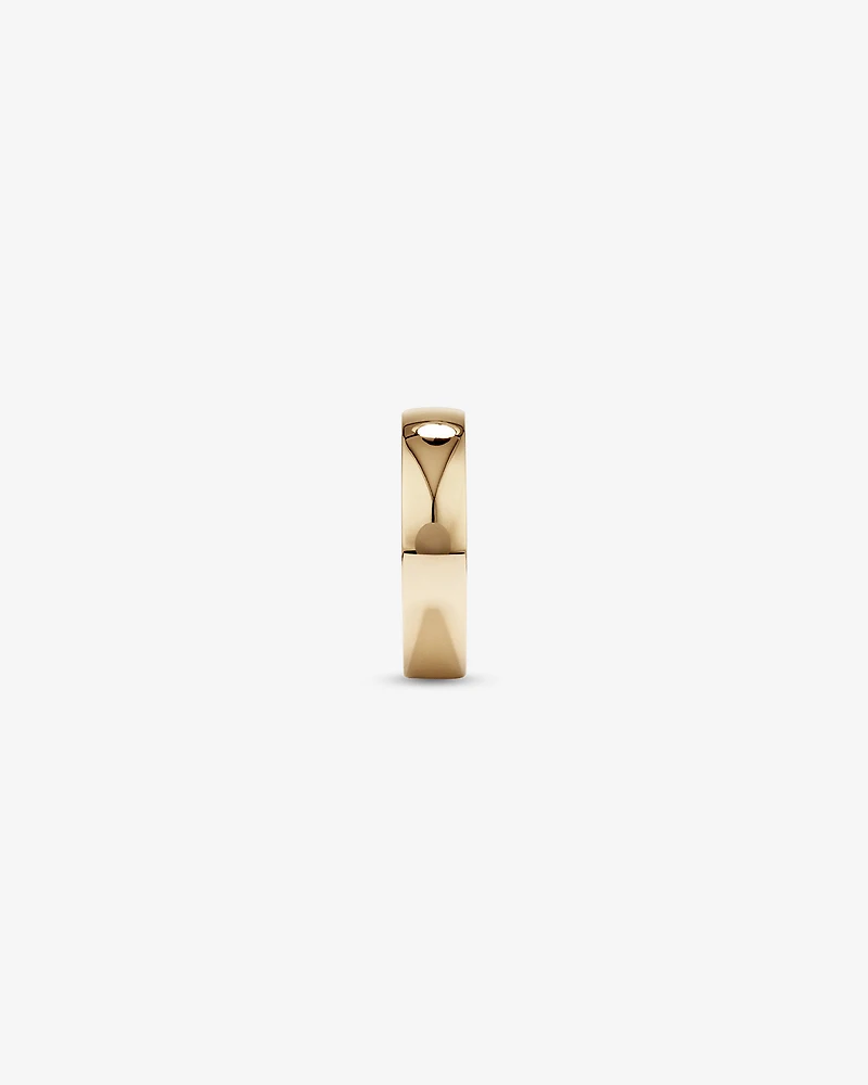 5mm Lite Half Round Wedding Band in 10kt Yellow Gold