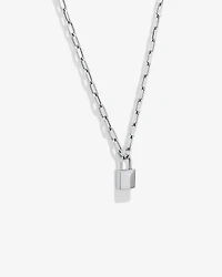 Collier Signature Lock en argent sterling
