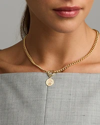 Pendentif gravable Dog Mum en or jaune 10 carats