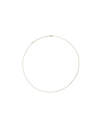 50cm (20") Station Ball and Curb Chain in 10kt Yellow Gold