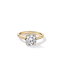 2.32TW Round Brilliant Laboratory-Grown Diamond Solitaire Ring 14kt Yellow Gold