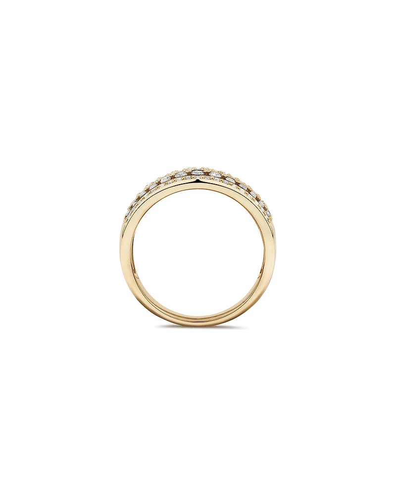 0.70 Carat TW Infinite Diamonds Ring in 10kt Yellow Gold