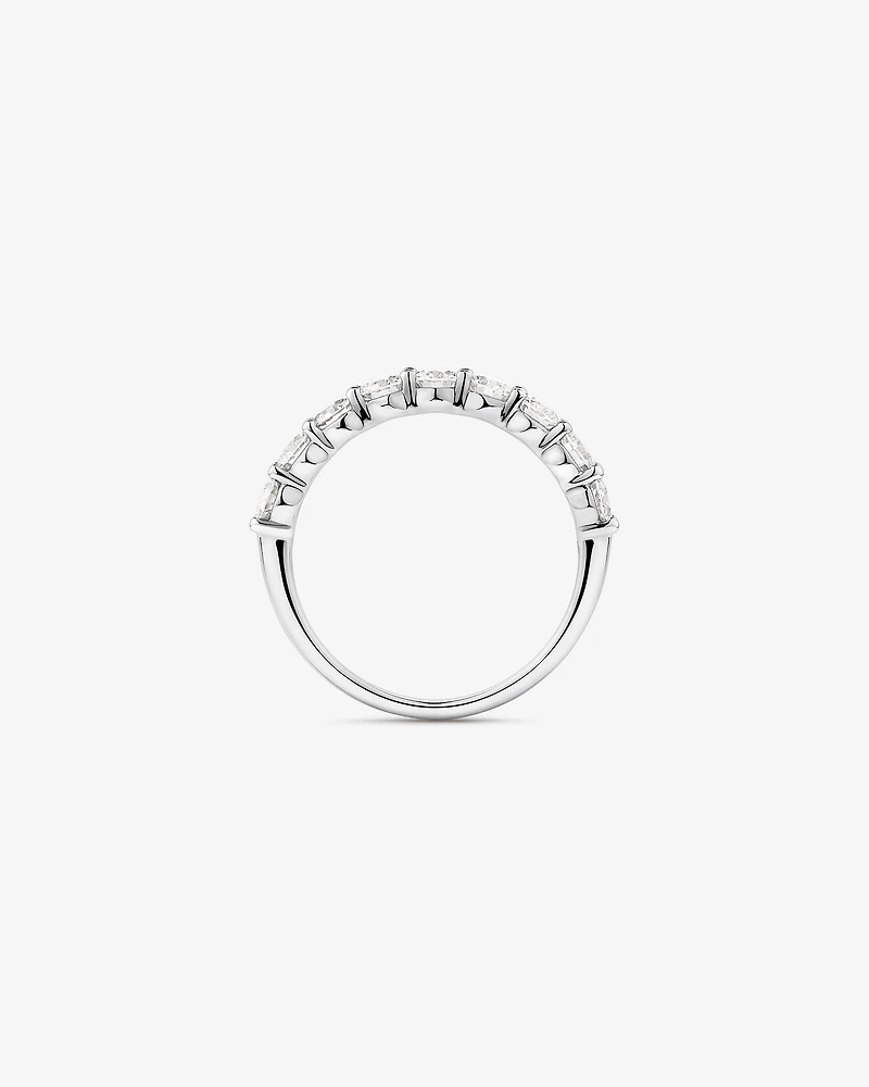 1.25 Carat TW Claw Set Laboratory-Grown Diamond Wedding Ring in 14kt White Gold