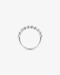 1.25 Carat TW Claw Set Laboratory-Grown Diamond Wedding Ring in 14kt White Gold