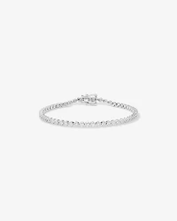 2.11 Carat TW Laboratory-Grown Diamond Tennis Bracelet in Sterling Silver