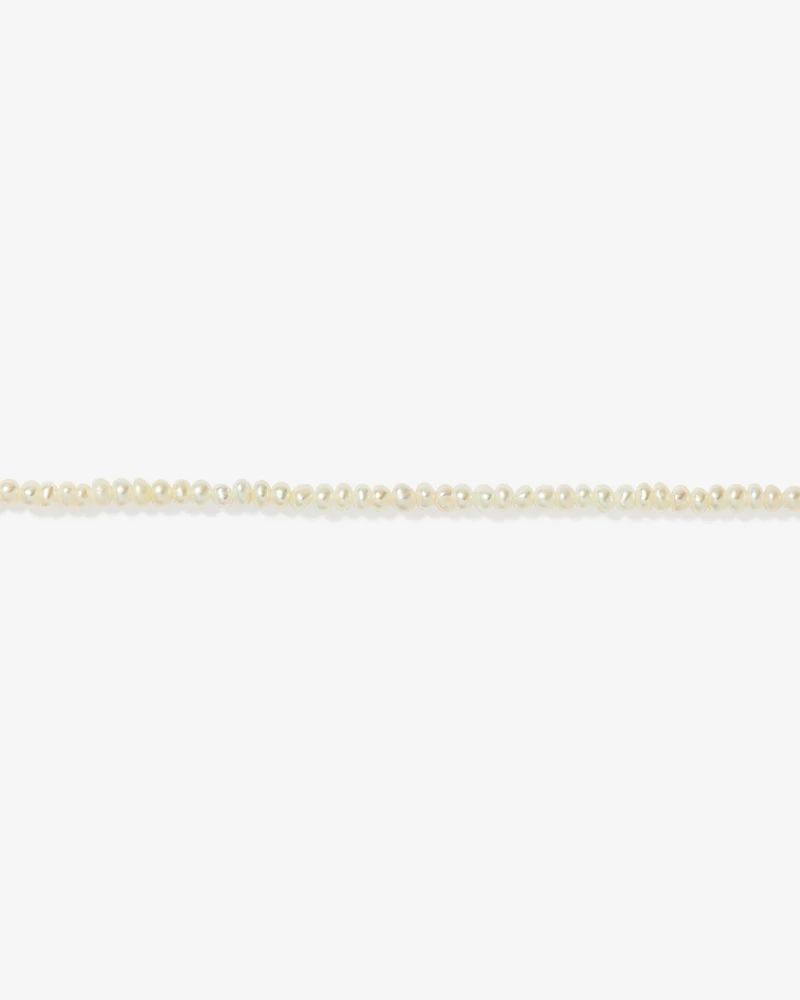 Micro Cultured Freshwater Pearl Bracelet in 10kt Yellow Gold