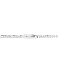 21cm (8.5") Identity Bracelet in Sterling Silver