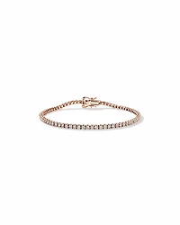 2.46 Carat TW Diamond Tennis Bracelet in 10kt Rose Gold