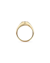 Bague cœur en diamant TW cultivée laboratoire 0,70 carat or jaune 10 carats