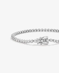 2.00 Carat TW Laboratory-Grown Diamond Tennis Bracelet in Sterling Silver