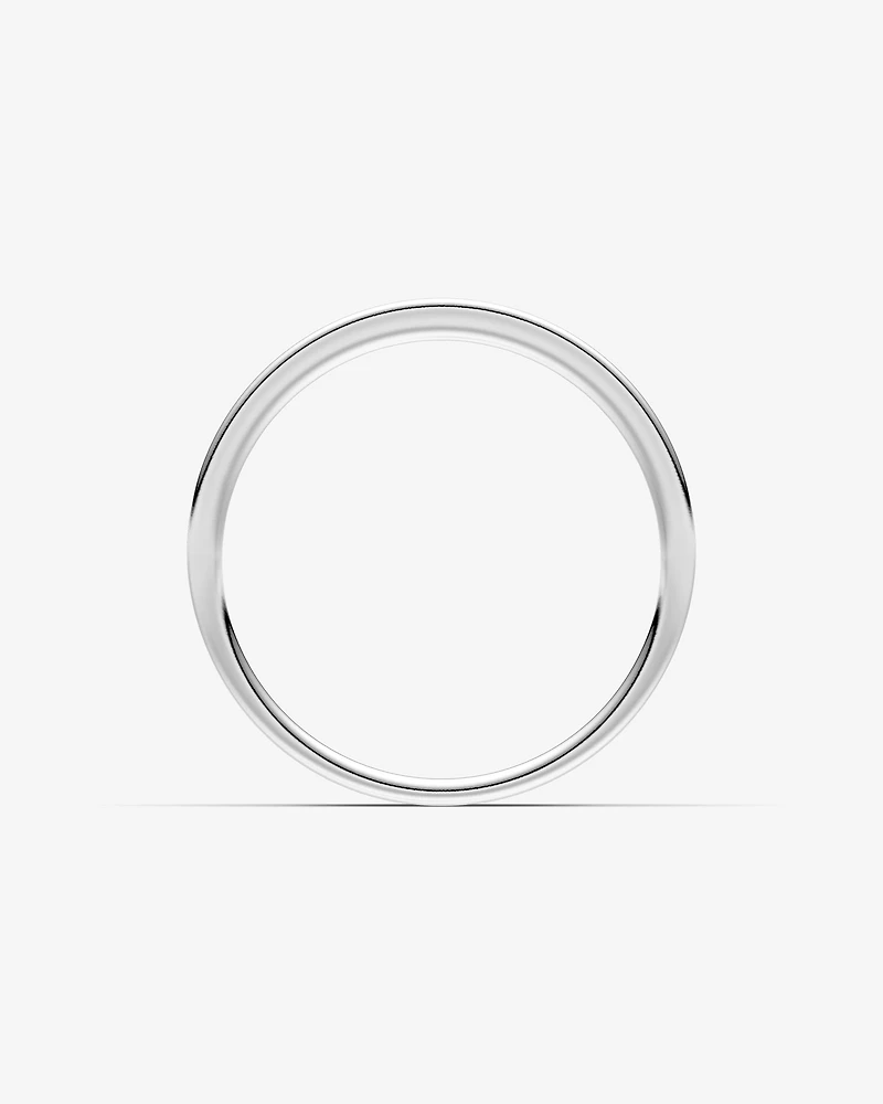 0.50 Carat TW Round Brilliant Third Channel Set Ring 18kt White Gold