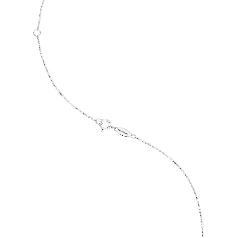 "V" Initial Pendant in Sterling Silver