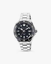 Montre de plongeur pour hommes en acier inoxydable