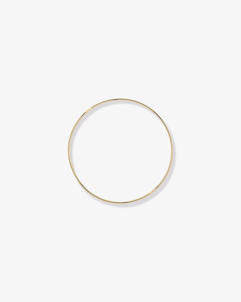 Jonc Rond Classique en Or Jaune 10 ct
