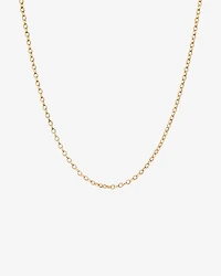 50cm (20") Oval Belcher Chain in 10kt Yellow Gold